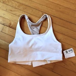 NWT / Size 2 / White Lululemon Bra